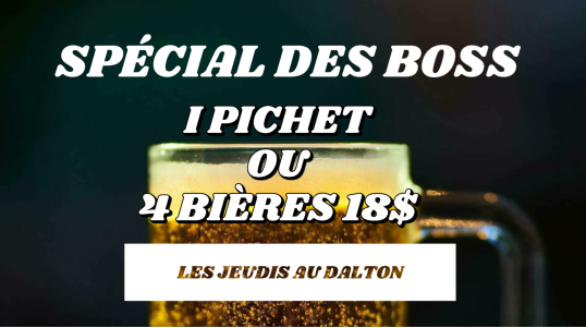 Bar le Dalton à St-Jérôme est une boite de nuit avec spectacles et Djs, artistes invités, plancher de danse et bar